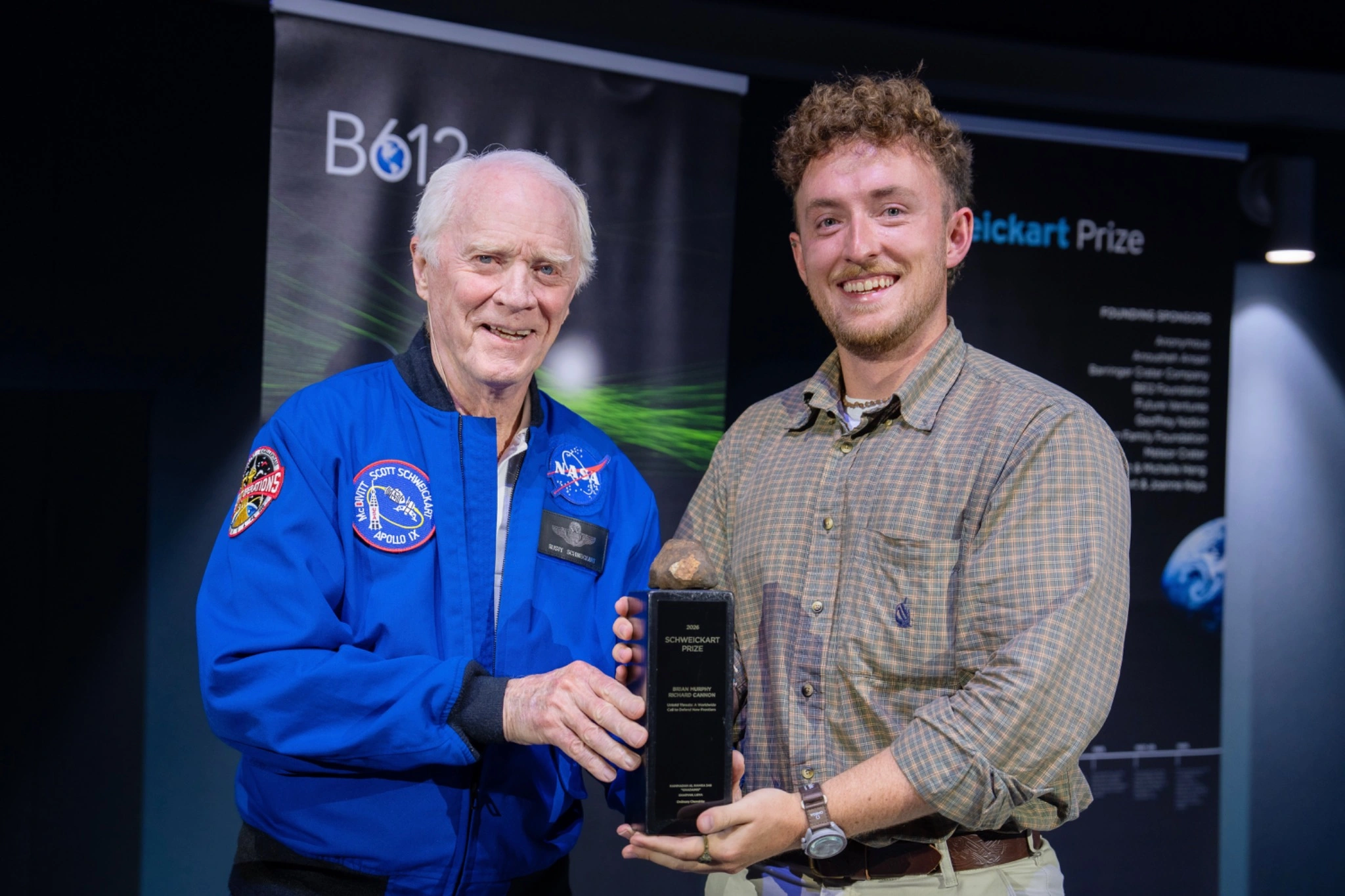 Schweickart Prize presentation photograph